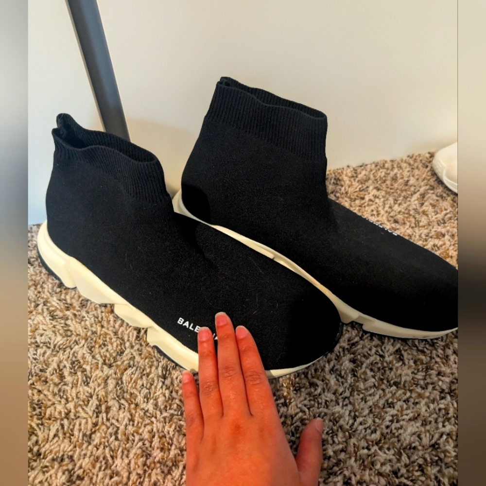 B. Black Sock Sneakers